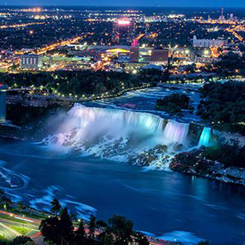 The city of Niagara Falls