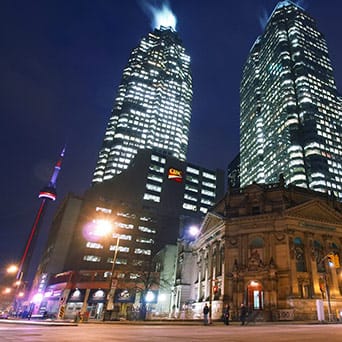 The city of Toronto