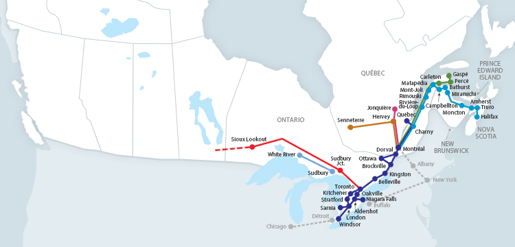 Viajar en tren por Canadá - Foro USA y Canada