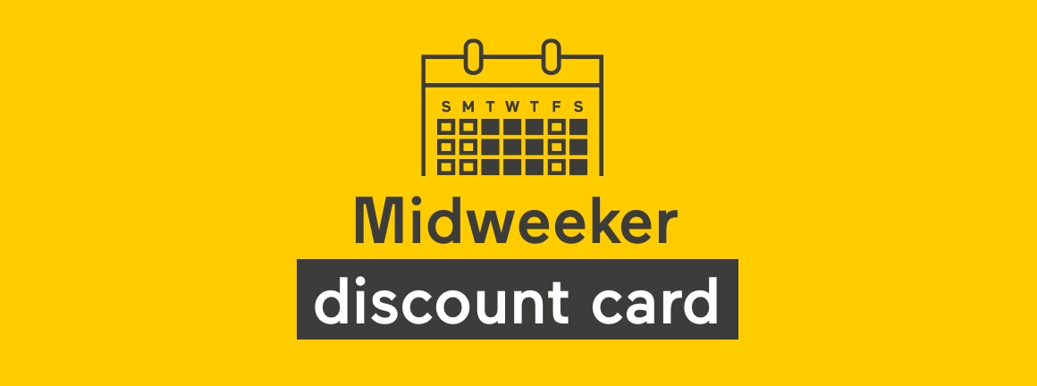 Midweeker discount card