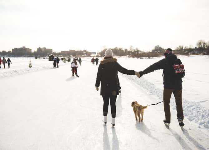 The Red River Mutual trail (©The Forks Winnipeg)