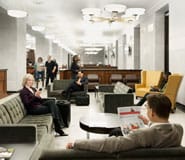 Business lounge in Toronto